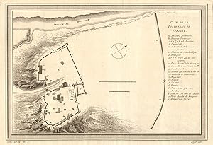 Plan de la Forteresse de Tobolsk [Map of the Fortress of Tobolsk]