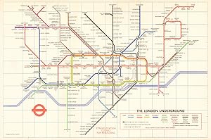 London Transport - Diagram of lines - Number 2 1974 [874/2355M/1000M]