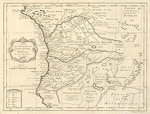 Carte des Royaumes de Congo, Angola, et Benguela avec les Pays Voisins. Tiré de l'Anglois [Map of...