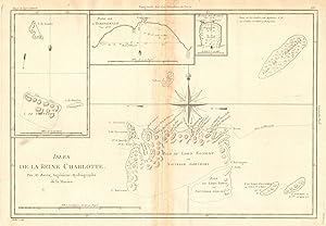 [Voyage du Capitaine Carteret] Isles de la Reine Charlotte // Isle du Lord Egmont ou Nouvelle Gre...