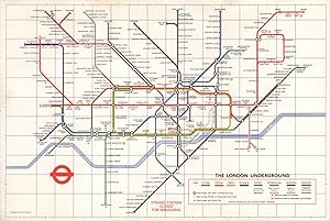 London Transport - Diagram of lines - Number 1 1974 [374/1646M/1000M]