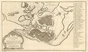 Plan de la Ville de Carthagene des Indes [Plan of the city of Cartagena de Indias]