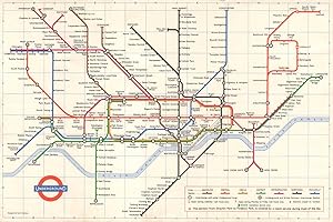 London Transport - Diagram of lines - 1967