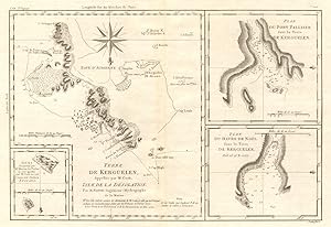 [Cook 3e Voyage] Terre de Kerguelen, appellée par M . Cook Isle de la Désolation // Plan du Port ...