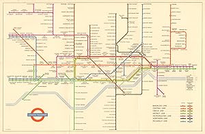 London Transport - Diagram of lines - January 1953 [852/1541Z/500M]