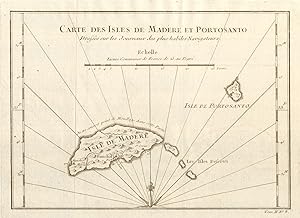 Carte des Isles de Madère & Porto Santo, dressée sur les Journaux des plus habiles Navigateurs [M...