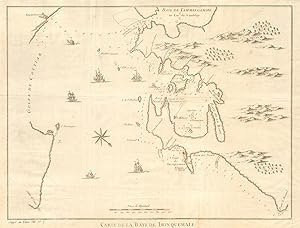 Carte de la Baye de Trinquemale [Map of the bay of Trincomalee]