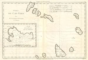 Isles du Cap-Verd // Plan de la Rade de la Praya [The Cape Verde Islands // Plan of Praia Harbour]