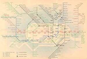 London Transport - Underground Lines No 2. 1938