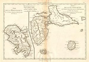 Isle de la Martinique // Isles de la Guadeloupe, de Marie-Galante, de la Désirade et celles des S...