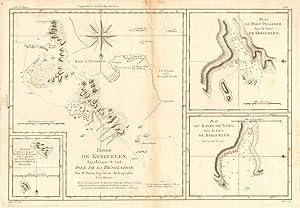 [Cook 3e Voyage] Terre de Kerguelen, appellée par M . Cook Isle de la Désolation // Plan du Port ...