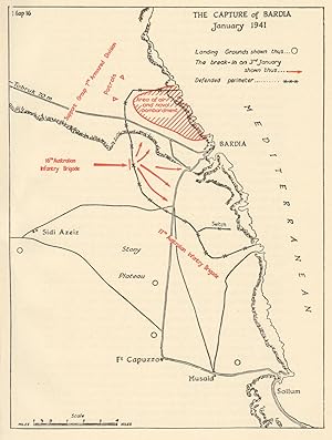 The capture of Bardia, January 1941