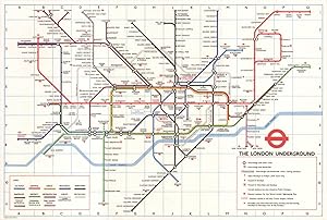 London Transport - Diagram of lines No 2. 1978 - 678/2165M/1,250,000