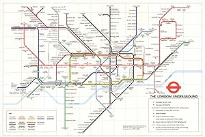 London Transport - Diagram of lines - Number 1 1977 - 12.76/3239M/1,000,000