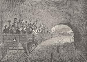 Trial trip on the underground railway, 1863