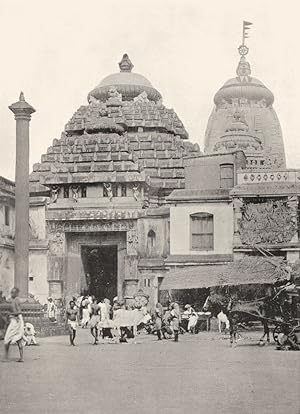 The temple of Juggernaut at puri - The temple of juggernaut at Puri is famous for the great annua...