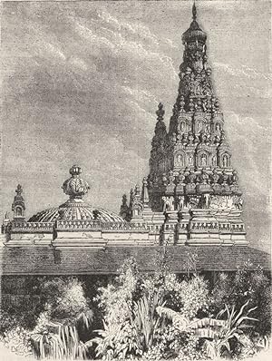 View of a Hindoo temple, Bombay