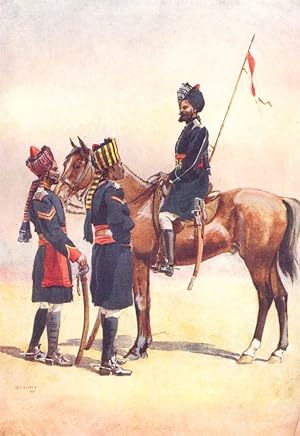 32nd Lancers Lance Daffadar Musalman Rajput; 33rd Queen's Own Light Cavalry Daffadar Kaimakhani; ...