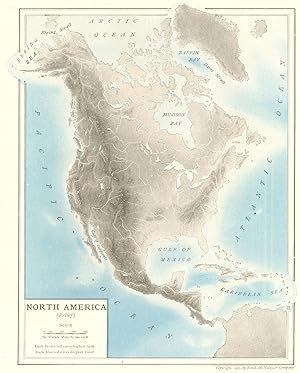 North America (Relief)