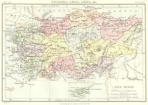 Lycaonia, Lycia, Lydia, &c.; Asia Minor
