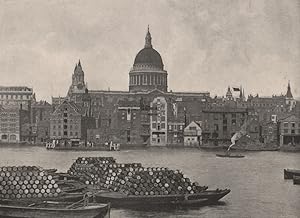 The Thames and St. Paul's, from Bankside