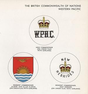 The British Commonwealth of Nations Western Pacific; High Commissioner (On Union Flag with Garlan...