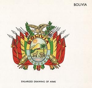 Bolivia; Enlarged Drawing of Arms