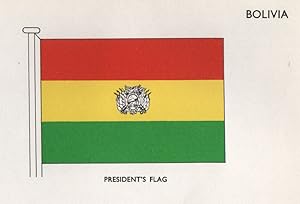 Bolivia; President's Flag