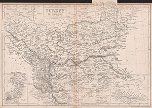 Turkey in Europe; Inset maps of The Bosphorus; Girapetra