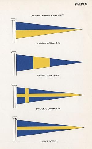 Sweden; Command Flags-Royal Navy; Squadron Commander; Flotilla Commander; Divisional Commander; S...