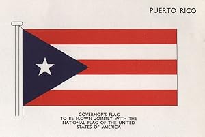 Puerto Rico; Governor's Flag to be flown jointly with the National Flag of the United States of A...