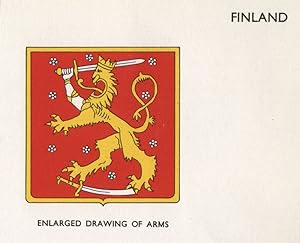 Finland; Enlarged Drawing of Arms
