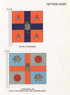 Netherlands; Royal Standard; Standard of H.R.H. The Prince of the Netherlands