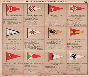 List of Yacht & Sailing Club Flags - Lough Neagh Yacht Club. Est. 1897 - Lübecker Yacht Club Est....