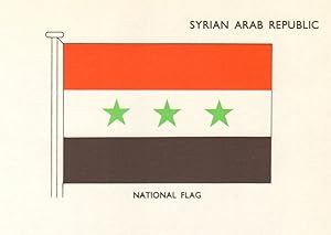 Syrian Arab Republic; National Flag