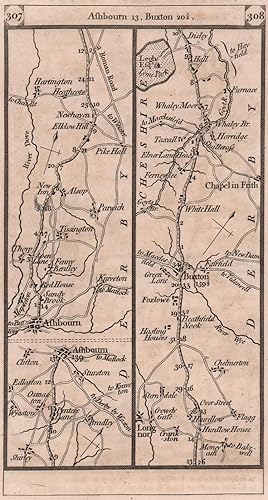[London to Northampton, Derby and Manchester, commencing at Hockliffe, in the Chester Road] : Ash...