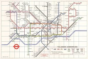 London Transport - Underground diagram of lines - No. 2 1974 [no code] - No print code
