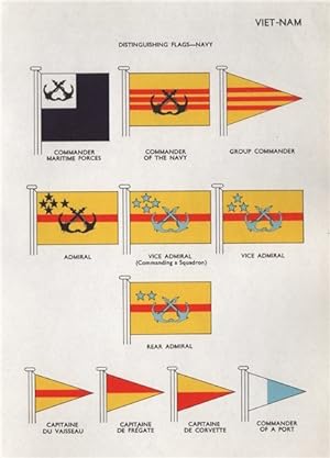 Viet-Nam; Distinguishing Flag-Navy; Commander Maritime Forces; Commander of the Navy; Group Comma...