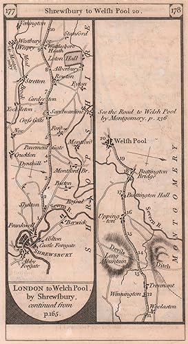 London to Welch Pool by Shrewsbury continued : Shrewsbury - Westbury - Weslhpool. Shropshire