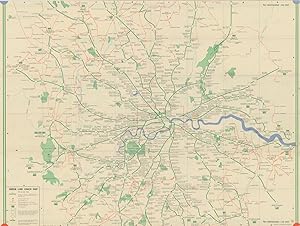 Green Line Coach Map No.1, 1947
