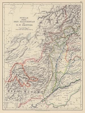 Punjab (West) Brit. Baluchistan and N.- W. Frontier