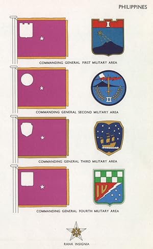 Philippines; Commanding General First Military Area; Commanding General Second Military Area; Com...