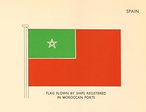 Spain; Flag flown by ships registered in Moroccan ports