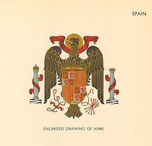Spain; Enlarged Drawing of Arms