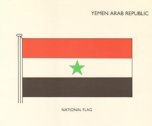 Yemen Arab Republic; National Flag
