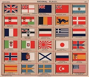 National Flags - Union Jack - Great Britain War Ships - Great Britain Naval Reserve - Merchant Sh...