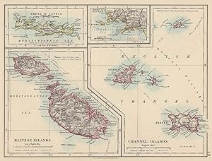 Crete or Candia; Environs of Naples; Maltese Islands; Channel Islands