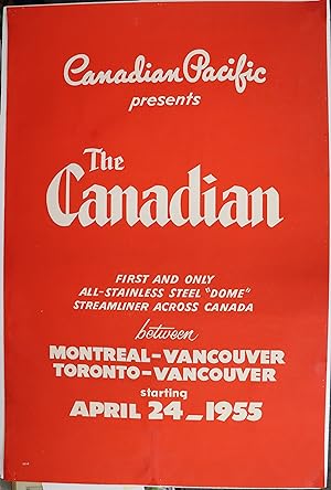 The Canadian (Travel Poster)