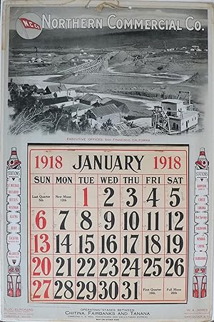 Northern Commerical Co. 1918 Calendar