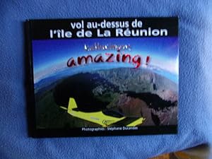 Vol au-dessus de l'ile de la Réunion